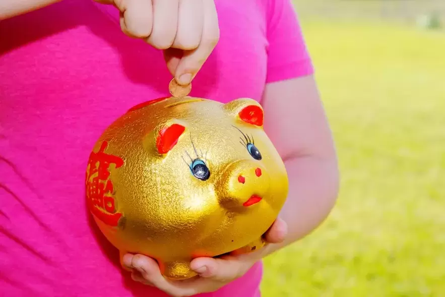 Amulette porte-bonheur - cochon