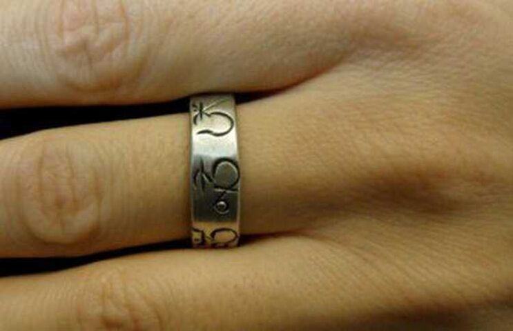 Bague comme amulette porte-bonheur